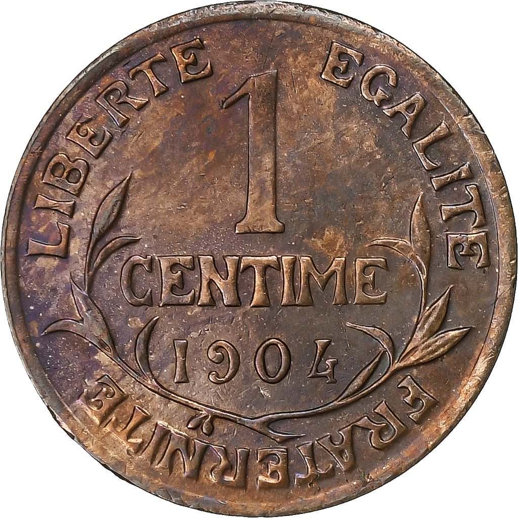 Francia, Centime, Dupuis, 1904, Paris, Bronzo, SPL-, Gadoury:90, KM:840