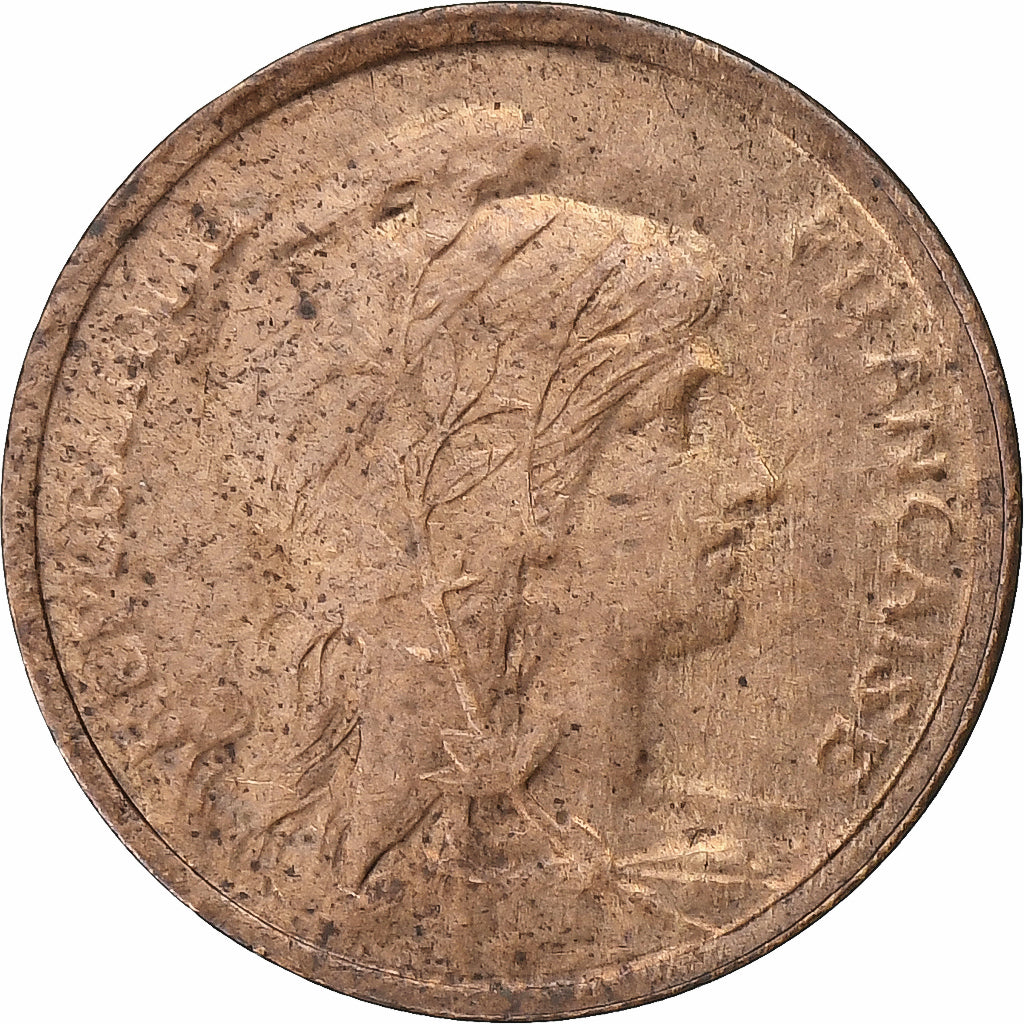 Francia, Centime, Dupuis, 1916, Paris, Bronzo, BB, Gadoury:90, KM:840