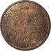 França, 2 Centimes, Dupuis, 1899, Paris, Bronze, AU(50-53), Gadoury:107, KM:841