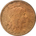 France, 2 Centimes, Dupuis, 1903, Paris, Bronze, EF(40-45), Gadoury:107, KM:841