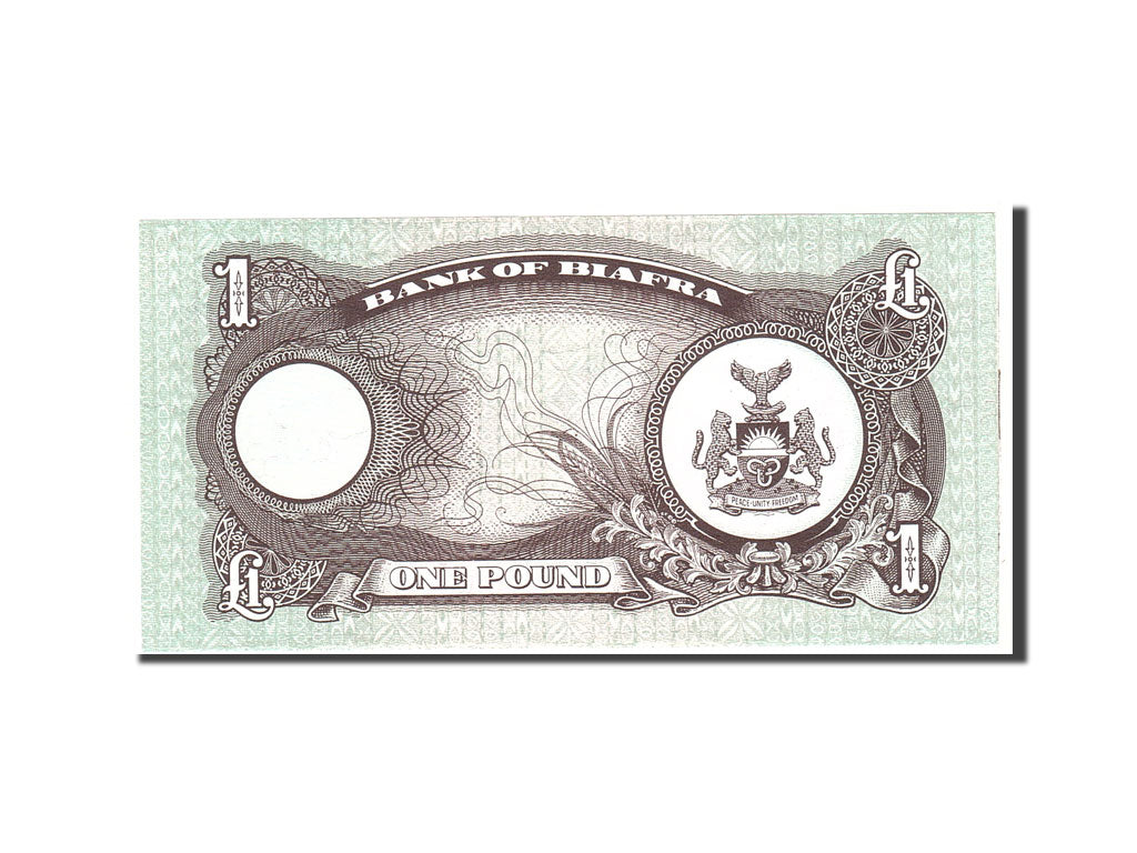 Banknote, Biafra, 1 Pound, 1968, Undated, KM:5a, UNC(65-70)