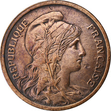 France, 2 Centimes, Dupuis, 1913, Paris, Bronze, TTB+, Gadoury:107, KM:841