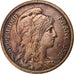 France, 2 Centimes, Dupuis, 1913, Paris, Bronze, TTB+, Gadoury:107, KM:841