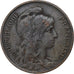 France, 5 Centimes, Daniel-Dupuis, 1905, Paris, Bronze, TB+, Gadoury:165, KM:842