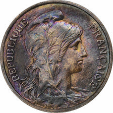 Frankreich, 5 Centimes, Dupuis, 1908, Paris, Bronze, SS, Gadoury:165, KM:842