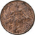 Francia, 5 Centimes, Dupuis, 1917, Paris, Bronzo, BB, Gadoury:165, KM:842