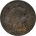 Francia, 5 Centimes, Dupuis, 1920, Paris, Bronzo, BB, Gadoury:165, KM:842