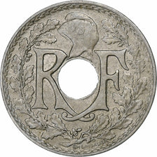 France, 5 Centimes, Lindauer, 1919, Paris, Copper-nickel, AU(50-53)