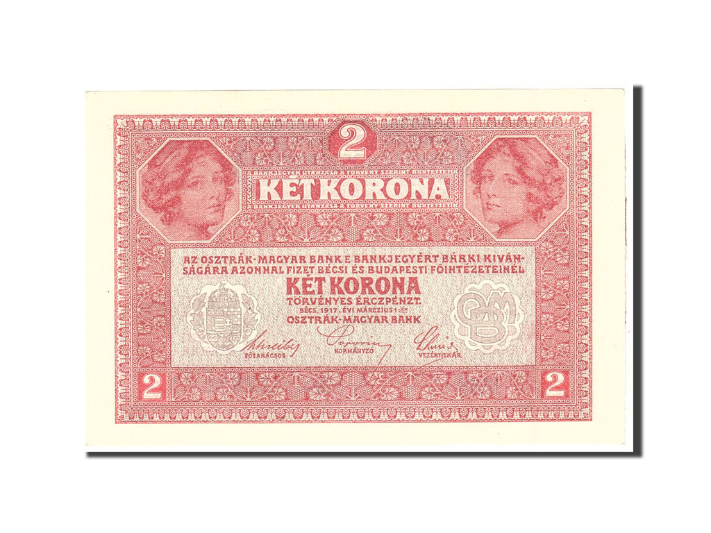Austria, 2 Kronen, _, UNC(65-70)