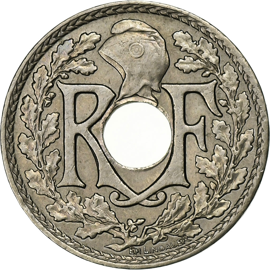 Moneta, Francia, Lindauer, 5 Centimes, 1939, Paris, SPL, Nichel-bronzo, KM:875a