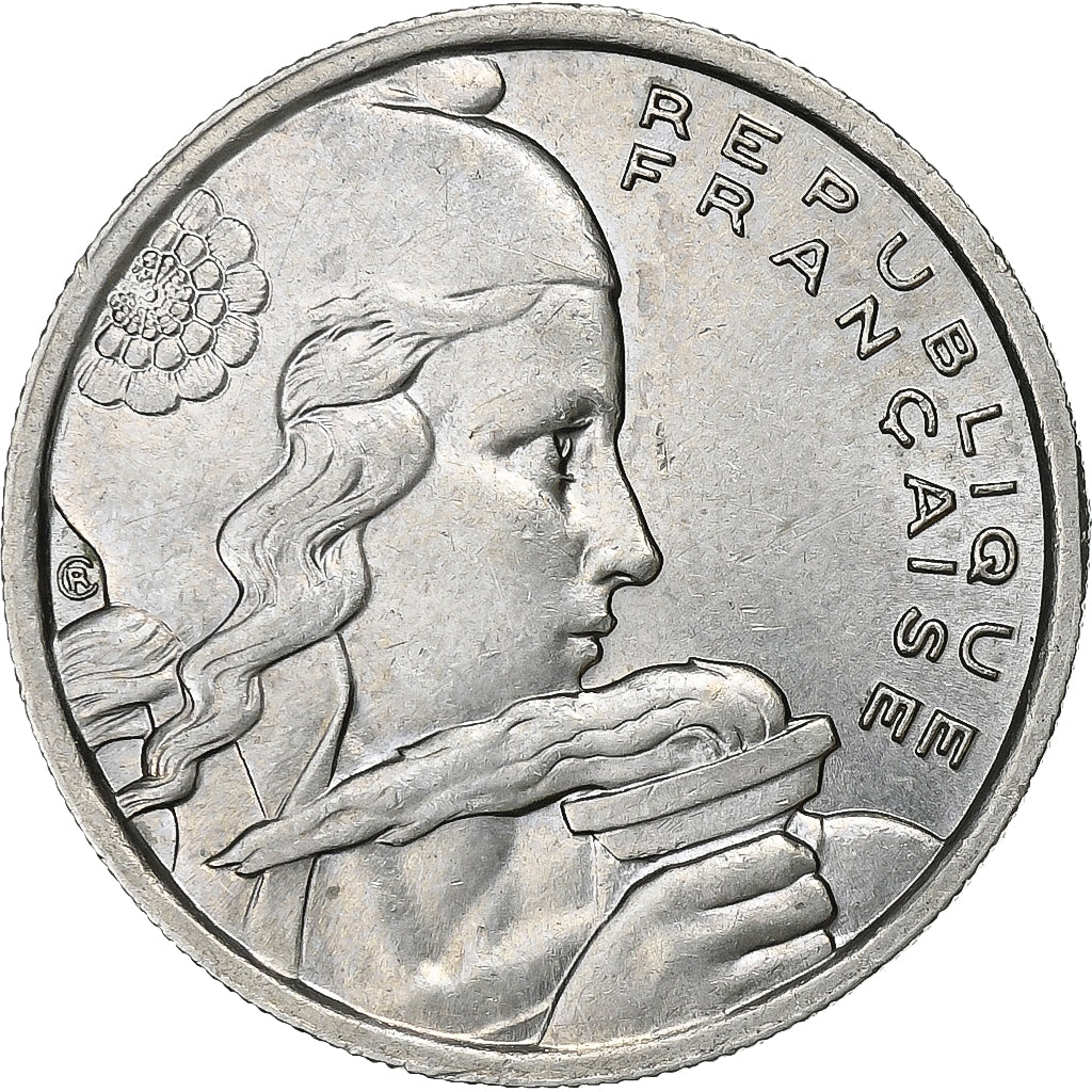 Francia, 100 Francs, Cochet, 1958, Beaumont - Le Roger, Rame-nichel, BB+