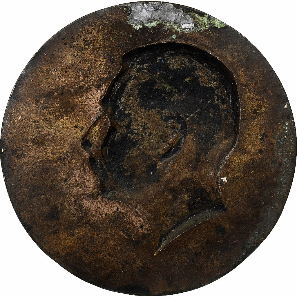 Egypt, Medal, Suez (et Panama), Ferdinand de Lesseps, 1884, Bronze, Ringel