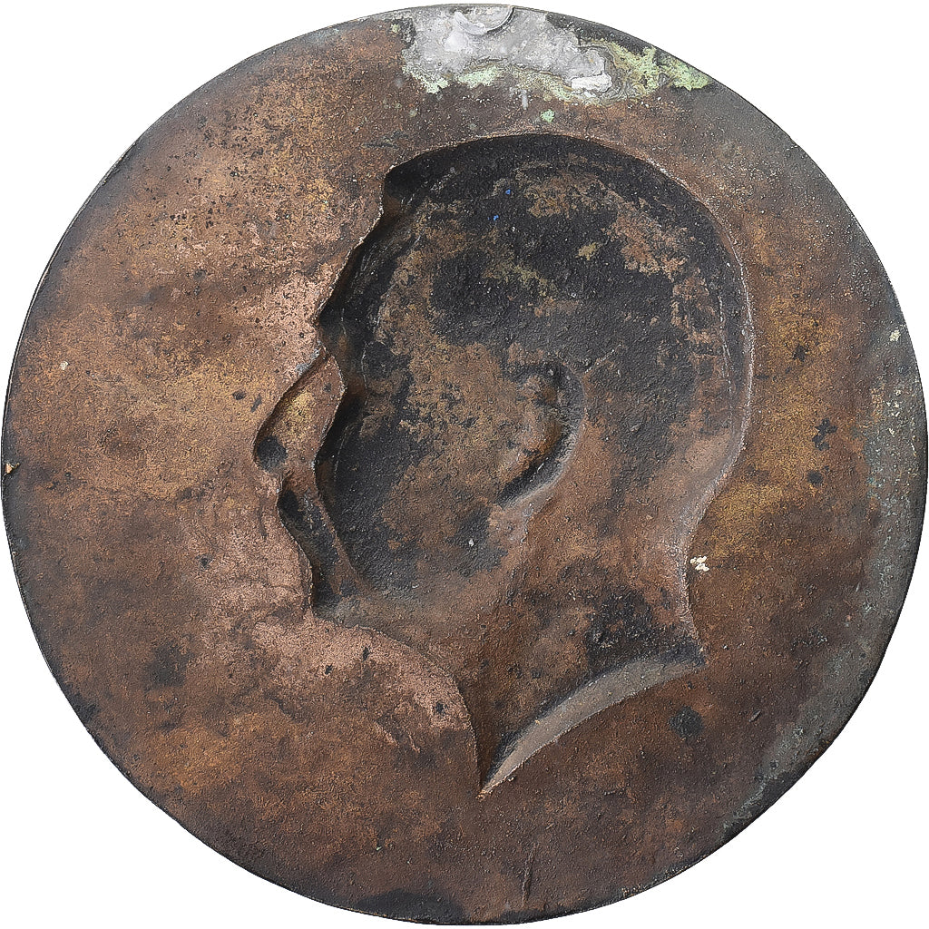 Égypte, Médaille, Suez (et Panama), Ferdinand de Lesseps, 1884, Bronze, Ringel