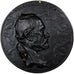 França, medalha, Victor Hugo, 1884, Bronze, Ringel d'Illzach, Fonte Uniface