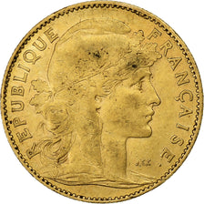 Frankrijk, 10 Francs, Marianne, 1899, Paris, Goud, ZF, Gadoury:1017, KM:846