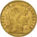Francia, 10 Francs, Marianne, 1899, Paris, Oro, MB+, Gadoury:1017, KM:846