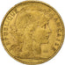 França, 10 Francs, Marianne, 1899, Paris, Dourado, VF(30-35), Gadoury:1017