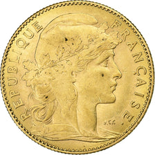 Francia, 10 Francs, Marianne, 1900, Paris, Oro, MBC, Gadoury:1017, Le