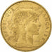 França, 10 Francs, Marianne, 1900, Paris, Dourado, EF(40-45), Gadoury:1017, Le