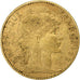 Francia, 10 Francs, Marianne, 1900, Paris, Oro, BC+, Gadoury:1017, Le