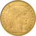 Moneta, Francja, Marianne, 10 Francs, 1908, Paris, AU(55-58), Złoto, KM:846