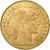 França, 10 Francs, Marianne, 1911, Paris, Dourado, AU(50-53), Gadoury:1017