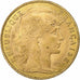 França, 10 Francs, Marianne, 1911, Paris, Dourado, AU(50-53), Gadoury:1017