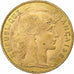 Francja, 10 Francs, Marianne, 1911, Paris, Złoto, AU(50-53), Gadoury:1017