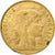 Moneda, Francia, Marianne, 10 Francs, 1909, Paris, MBC+, Oro, KM:846