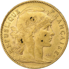 France, 10 Francs, Marianne, 1909, Paris, Or, TTB, Gadoury:1017, KM:846