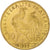 Francia, 10 Francs, Marianne, 1909, Paris, Oro, BB, Gadoury:1017, KM:846