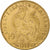 França, 10 Francs, Marianne, 1909, Paris, Dourado, EF(40-45), Gadoury:1017