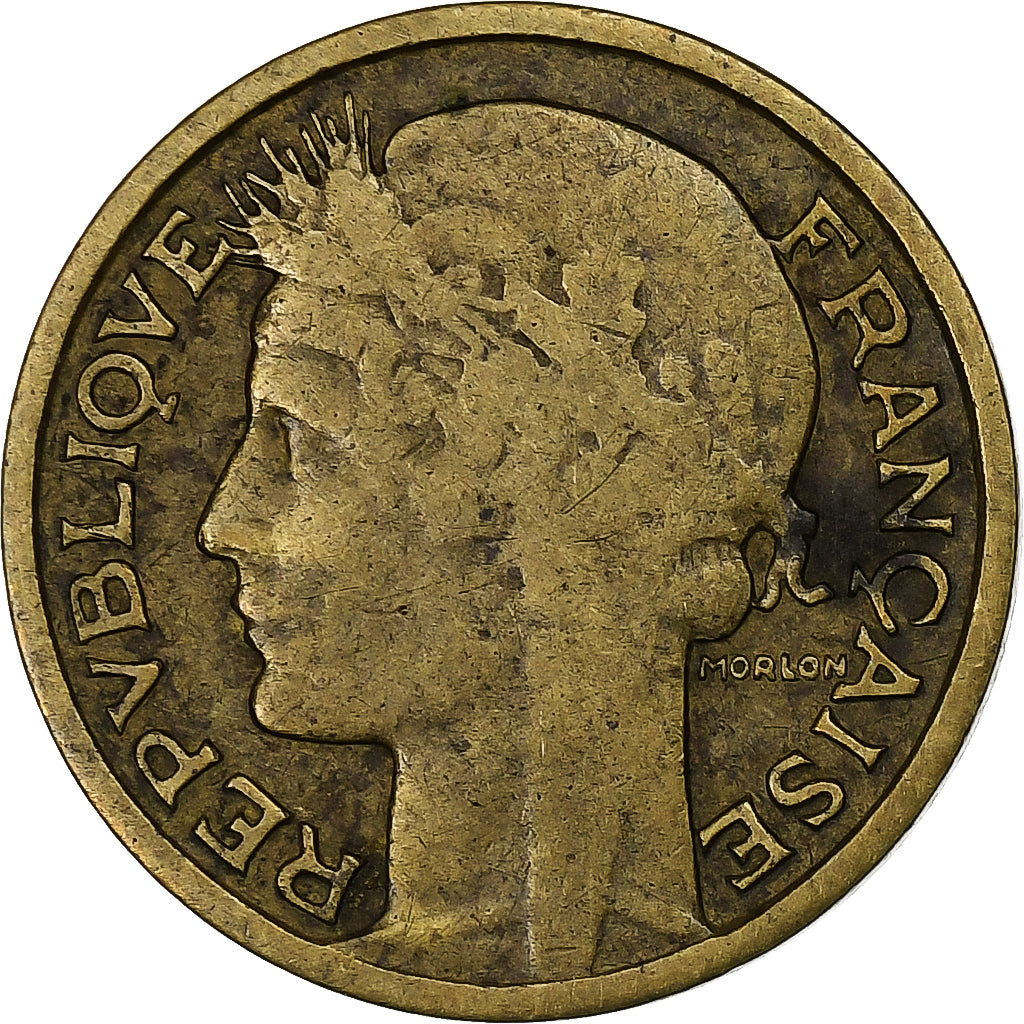 France, 50 Centimes, Morlon, 1947, Paris, Aluminum-Bronze, VF(20-25)