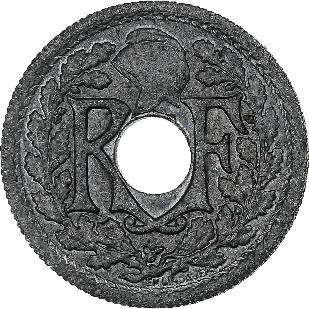 France, 10 Centimes, Lindauer, 1945, Beaumont - Le Roger, Zinc, AU(55-58)