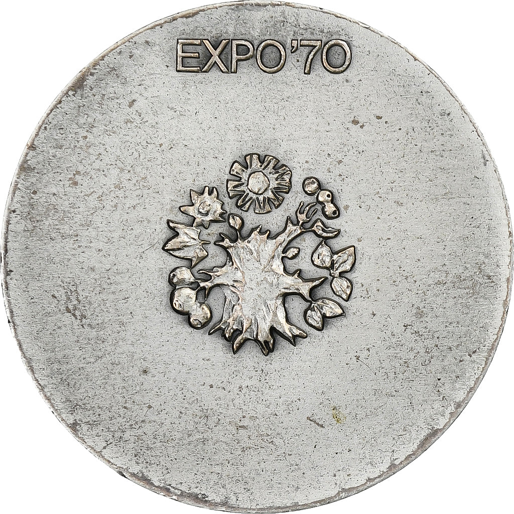 Japan, Medal, World Exposition, Osaka, 1970, Silver, AU(50-53)