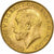 Sudáfrica, George V, Sovereign, 1928, Pretoria, Oro, EBC, KM:21