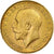 África do Sul, George V, Sovereign, 1925, Pretoria, Dourado, AU(55-58), KM:21