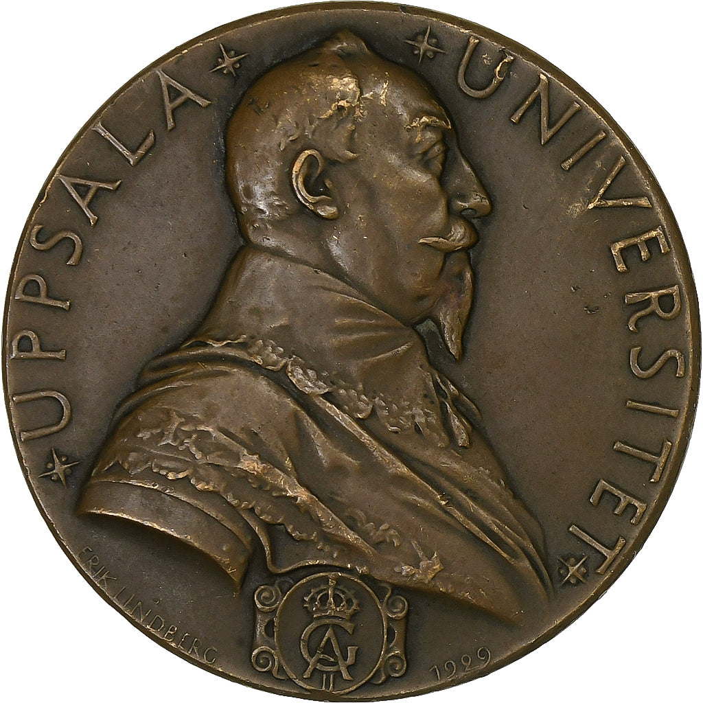 Sweden, Medal, Uppsala Universitet, 1965, Bronze, Lindberg, AU(50-53)