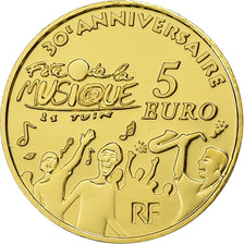 Frankreich, 5 Euro, Europa, PP, 2011, Paris, Gold, STGL, Gadoury:EU 488, KM:1791
