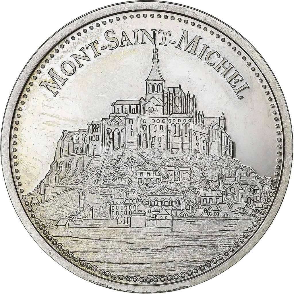 France, Medal, Le Mont Saint-Michel, Silver, AU(55-58)