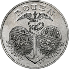 Monnaie, France, Chambre de Commerce, Rouen, 5 Centimes, 1918, SPL, Aluminium
