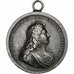 Francia, medalla, Louis XIV, Le Roi se Condamnant lui-même, 1682, Bronce