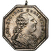 France, Token, Louis XVI, Trésor Royal, Silver, Duvivier, EF(40-45)