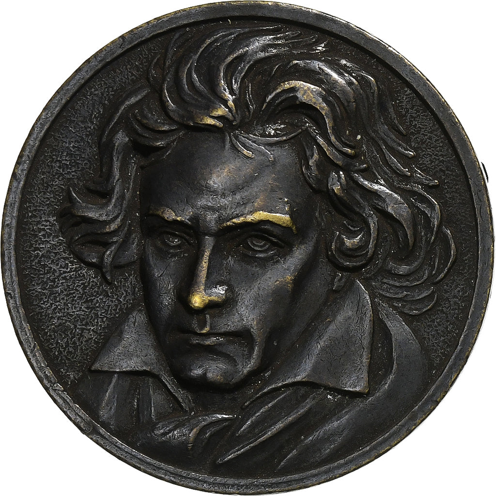 France, Médaille, Musique, Club du Disque Classique, Beethoven, Bronze, TTB+