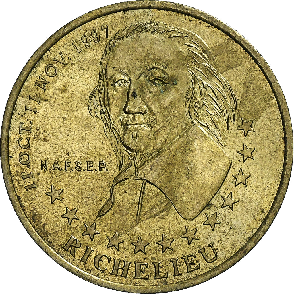 Francia, Euro, Tours et de Touraine - Richelieu, 1997, N.C., BB