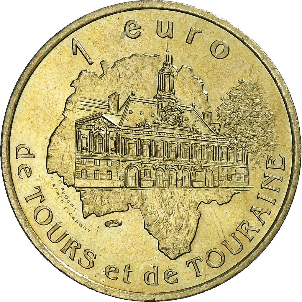 Francia, Euro, Tours et de Touraine, 1997, N.C., BB+