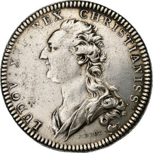 Francja, Token, Ludwik XVI, Avocats au Conseil du Roi, 1762, Srebro, Duvivier