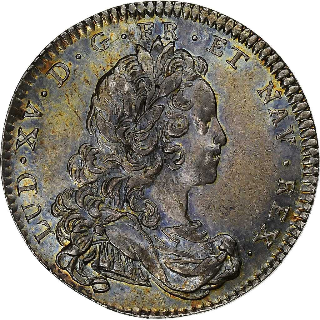 Francia, ficha, Louis XV, Extraordinaire des Guerres, 1720, Argento, SPL