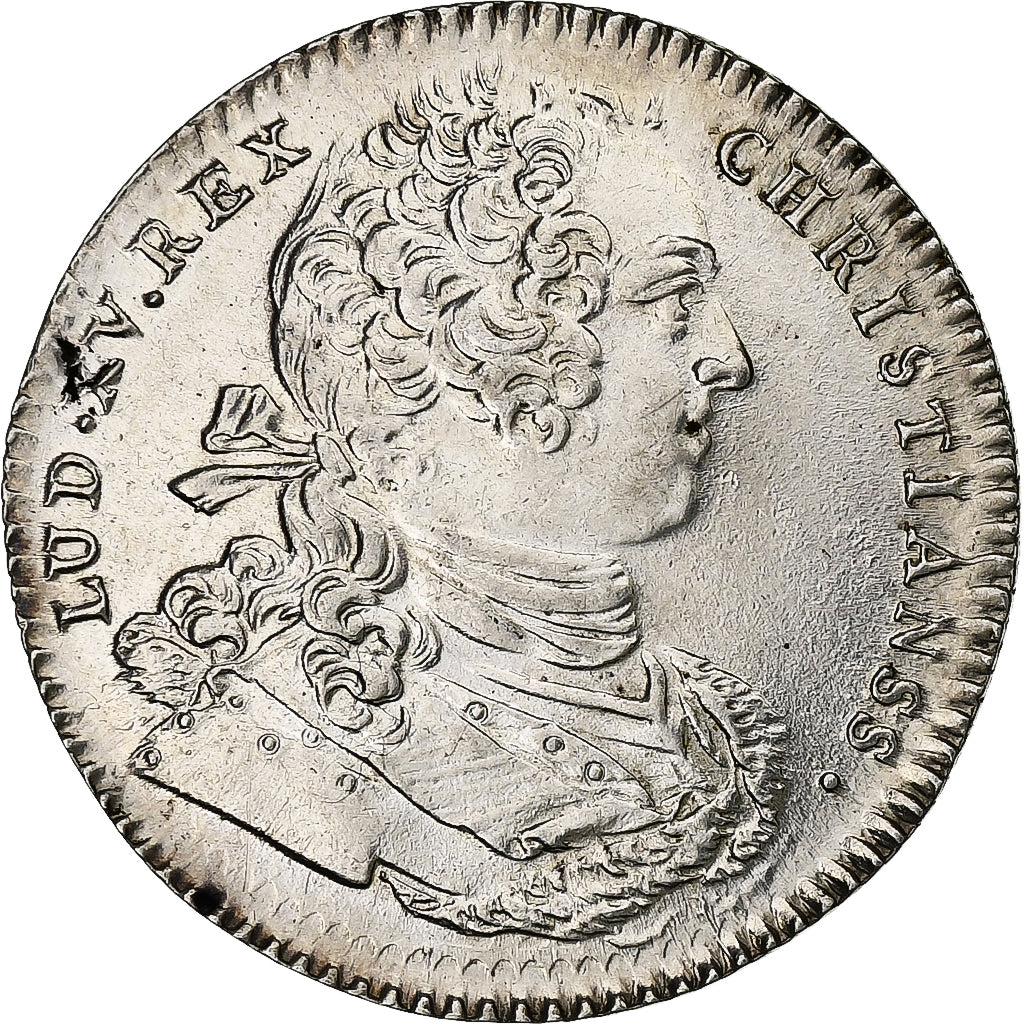 France, Jeton, Louis XV, Ordinaire des Guerres, 1737, Argent, TTB+
