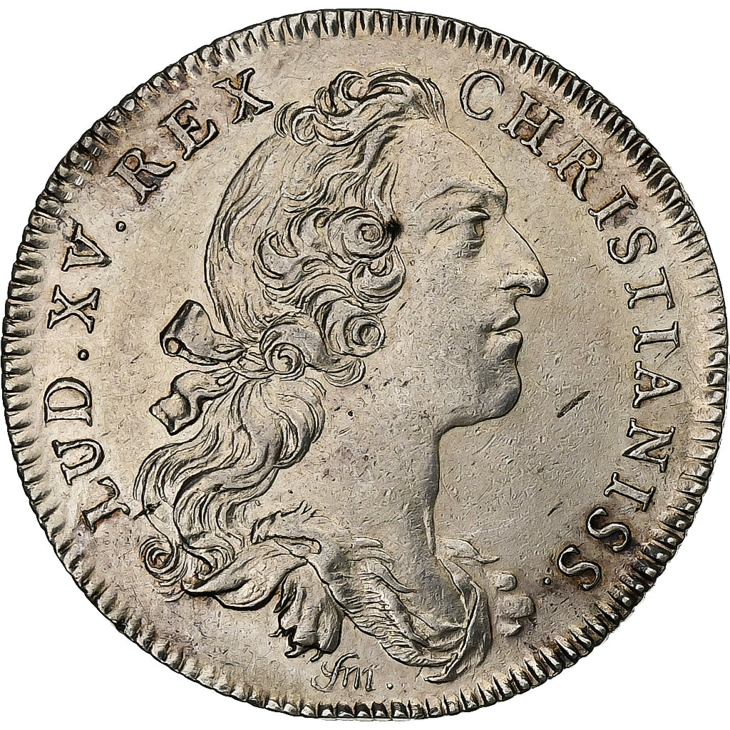 Francia, zeton, Louis XV, Ordinaire des Guerres, 1749, Plata, EBC, Feuardent:584
